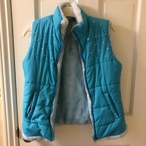 The Children’s Place Blue Studded Vest